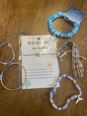 Nautical/Beach themed jewelry - bracelet/anklets